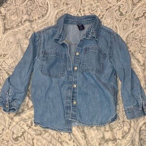 GAP Light Blue Kids Button Down Shirt